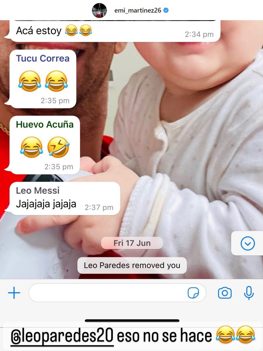TorresErwerle's tweet photo. Si Messi se ríe 'Jajajaja jajaja' de ahora en adelante todos nos reímos así.

¿Entendido? https://t.co/wqWor5GPLw