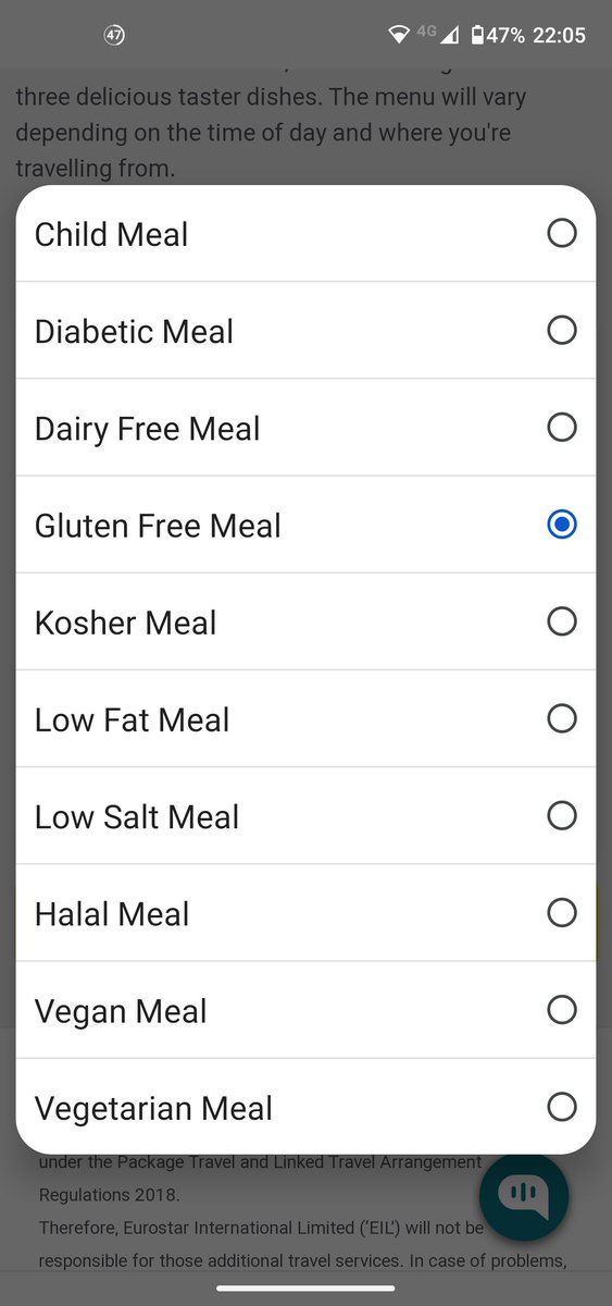 SPearson's tweet photo. @Eurostar it's good that you offer gluten free meals but how do you book a vegetarian one? https://t.co/ss0U22oUiF