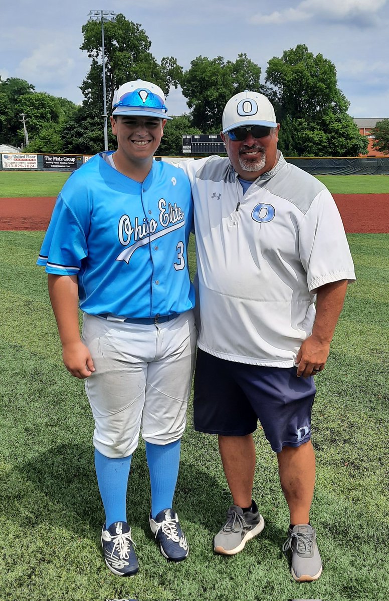 8 years and around 400 games with Coach Dave Statzer.  We end this season with a W. Thank you for always coaching with integrity and teaching Jordan to play the game the right way!  Thanks for everything Coach Dave! Go OE!! @Elite3Geiger <a href="/OEBStatzer/">Ohio Elite - Statzer</a>