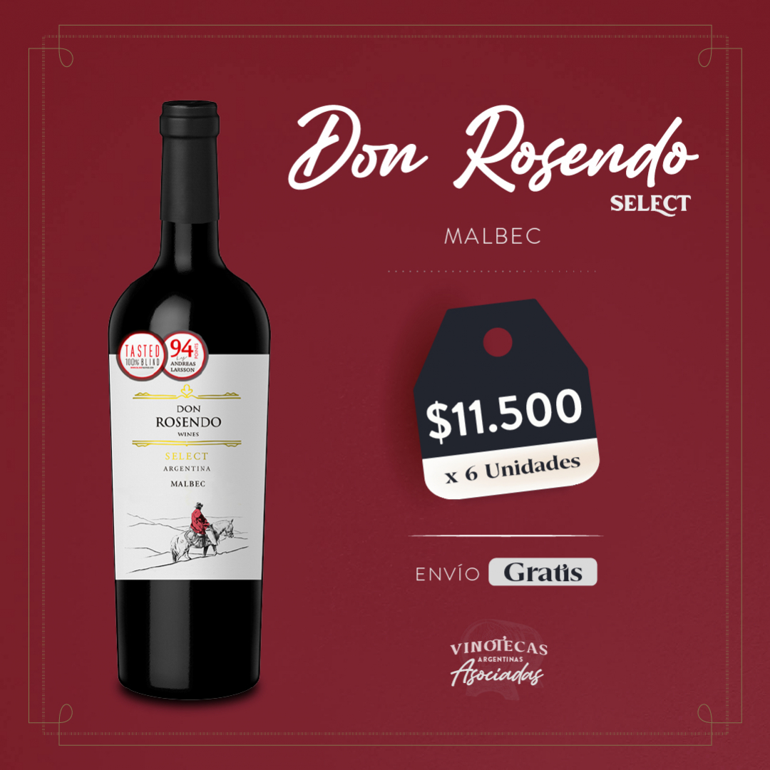 DON ROSENDO SELECT MALBEC 🍷

Un prestigioso vino Mendocino de Luján de Cuyo, 100% Malbec. 🍇

¿Ya lo probaste? Contanos que te pareció 👇

#vino #vinos #vinotecasasociadas #argentina #vinomendocino #donrosendo #selectmalbec #maceración #crianza #fermentación #varietal #malbec