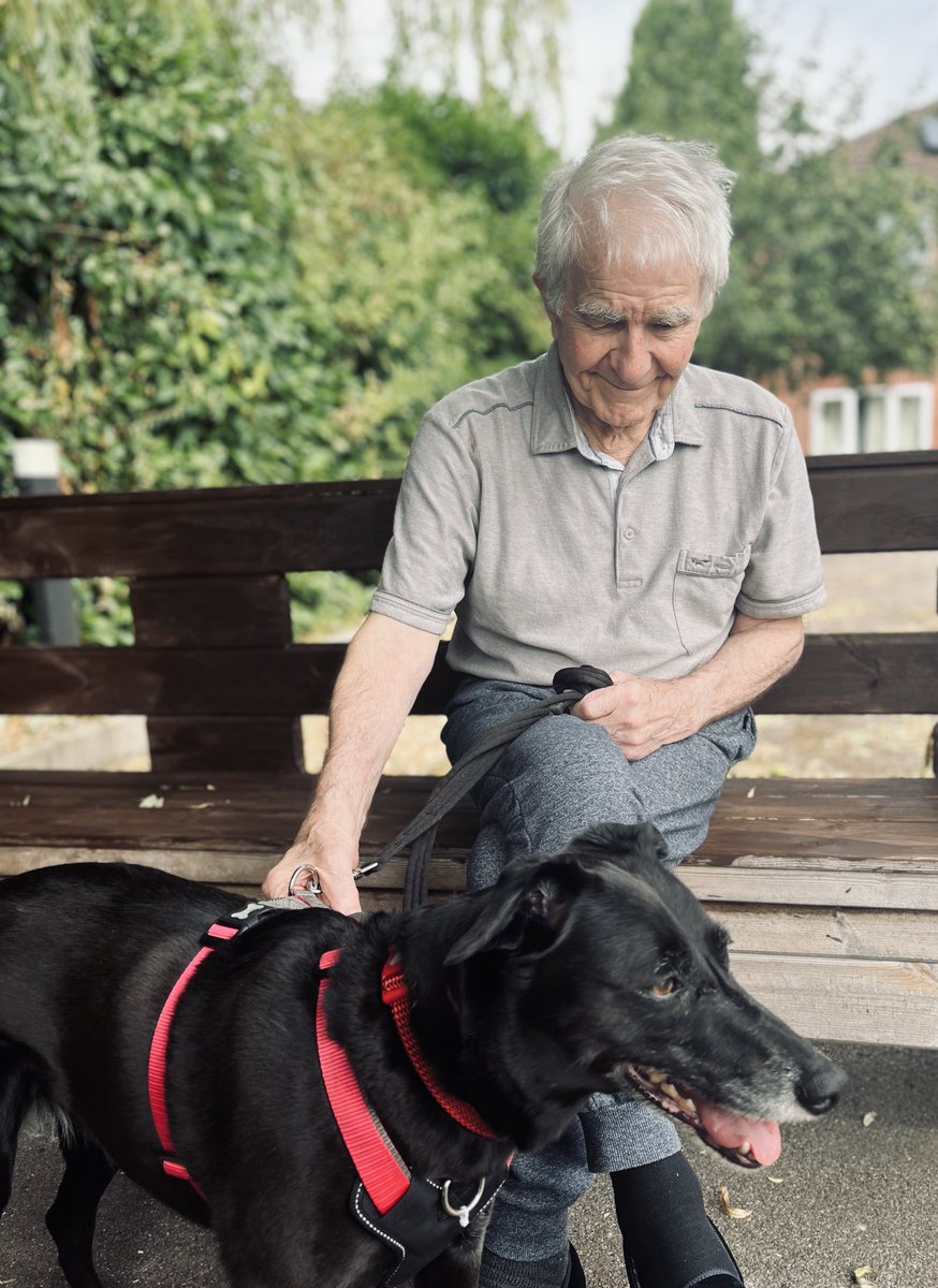 MsSarahSimons's tweet image. This weekend. 
Walter with his dad and Betty with her grandad. 
❤️❤️