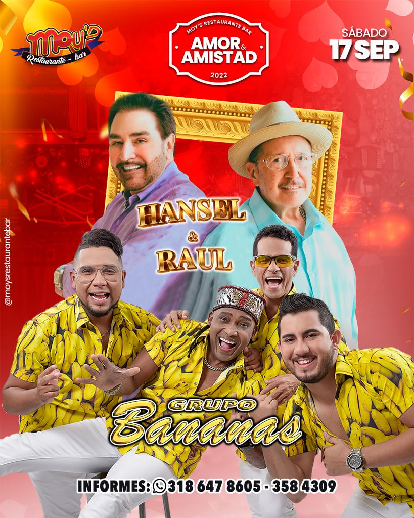 Barranquilla! Nos vemos el 17 de Septiembre para celebrar el día del Amor la amistad en Moys. 
#YSeguimosBateandoDeHomeRun