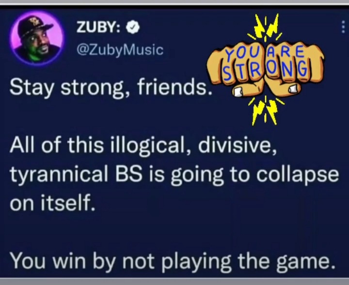 TheGarrettOlson's tweet image. Great thoughts TODAY for YOU. 💯% ❤🖤💙 #WeARECommunity 
#zuby @ZubuMusic #zubymusic