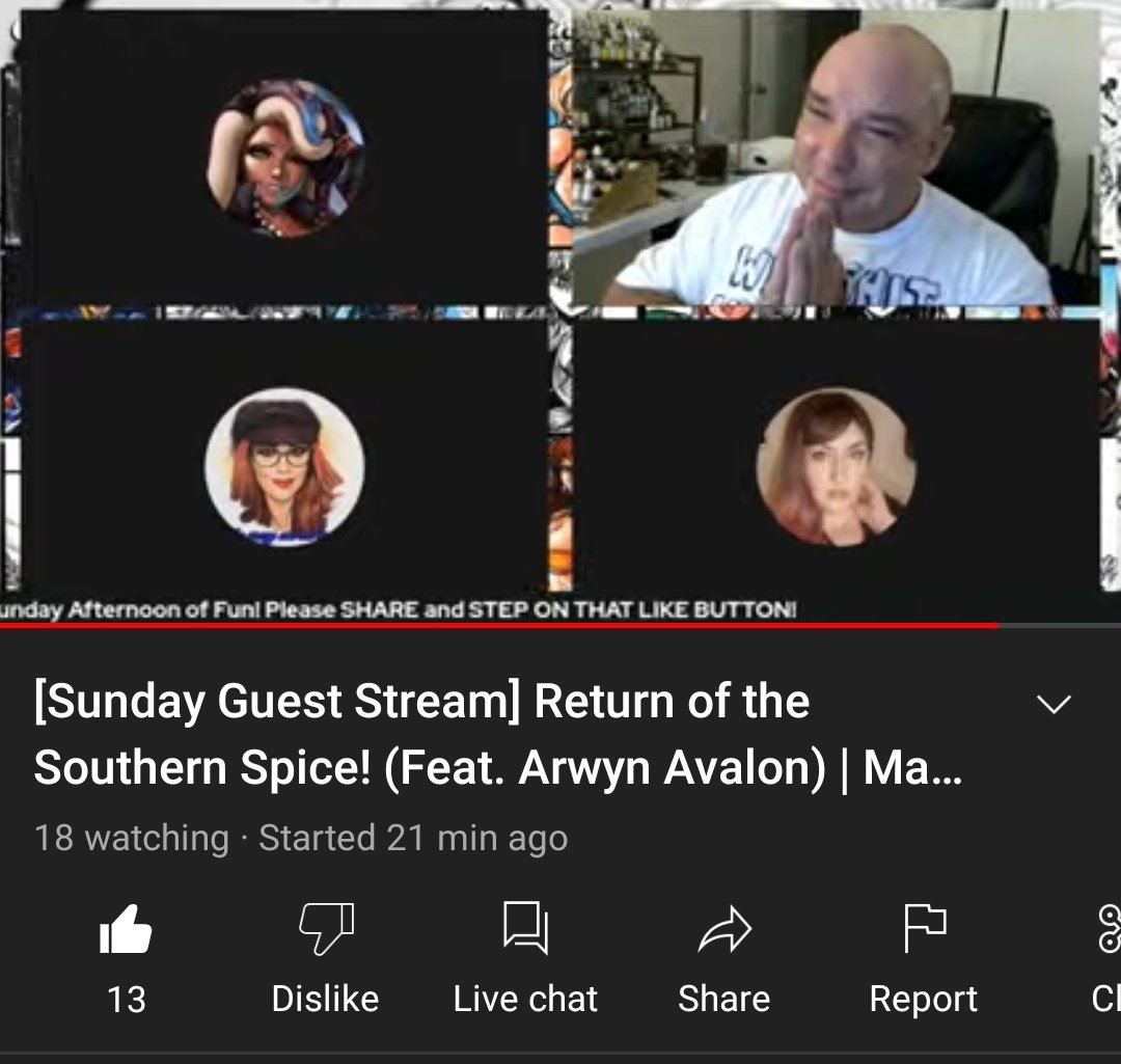 GNinjuh's tweet photo. ✒#MakiniDraws🖼 🔴LIVE SEASON 7 EP 06 
[#SundayGuestStream] Return Of The #SouthernSpice (Feat. @ArwynAvalon)

#TheCSFNation #ArtCouncil  
@Makini1990
@MadsMamaBear 
@RoseMQueen1
@BLofDixDivision
@MDasterdly
@MegatronDarth
@riotkitty1
@GNinjuh
#CSFNation
https://t.co/RBaBeotBtx https://t.co/ZaBnW8uRTo