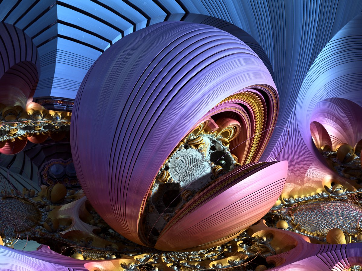 Spherical 3D Fractal with some nice reflections structural details 🔥 #CNFT Available for purchase on <a href="/Tokhun_io/">Tokhun.io</a>:

tokhun.io/marketplace/D7… - 60ADA

#CNFTs #Fractals #FractalArt #CNFTCommunity #CNFTdrop #Fractal #NFTart #NFTArtist #MB3D #Mandelbulb3D