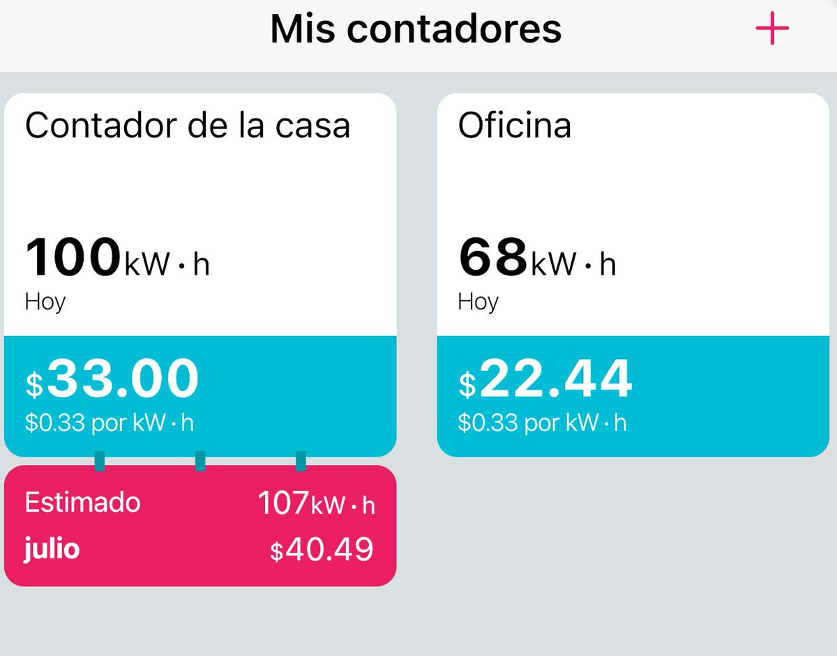 fredy_mederos's tweet photo. Nueva actualización de #Kilowatts #Cuba para iOS (v1.1.0)
¿Qué hay de nuevo?
- Nueva funcionalidad: Estimados
La app informa sobre posibles gastos a fin de mes teniendo en cuenta el promedio de consumo diario.
Link a la App Store 🍏👇
https://t.co/qyN3g5b2dP https://t.co/1i8IynC4U8