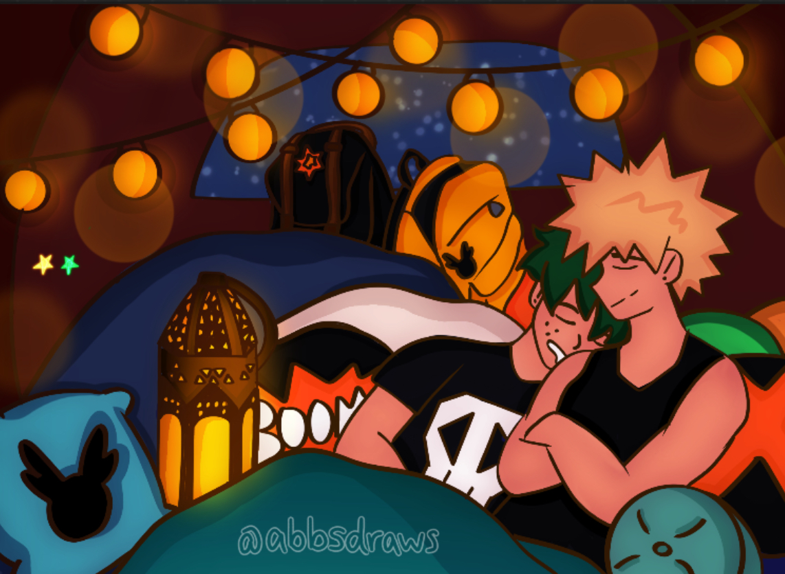 Abbsdraws's tweet photo. Free Day:0 #bkdk #TwinStarsWeek2022
Camping!🧡💚 https://t.co/W6IkqfqaMR