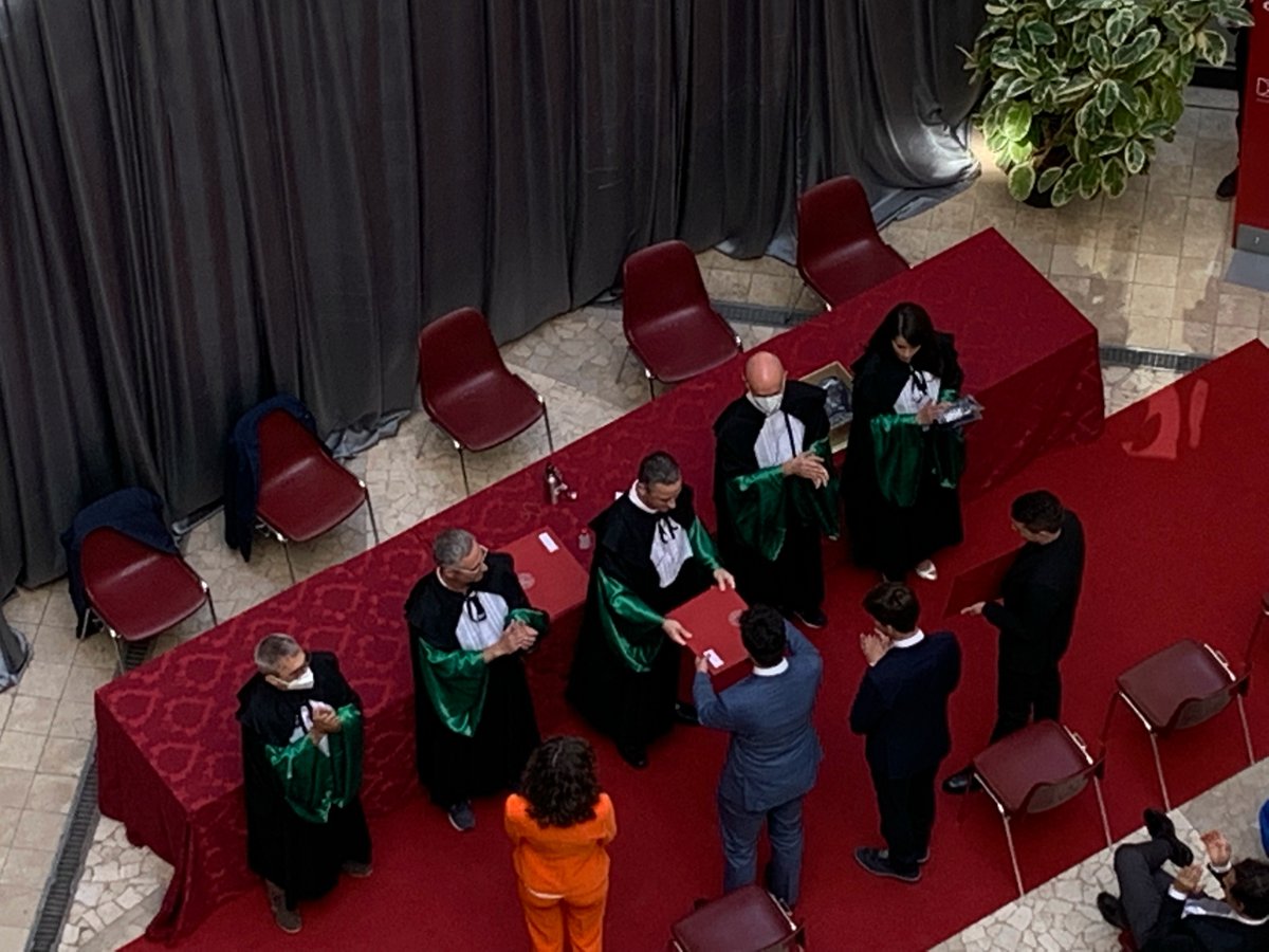 mauroconti_'s tweet photo. Extremely happy and proud for the first Graduation Day of our new Cybersecurity Master Degree at the University of Padua!

https://t.co/8ma1omtpHJ https://t.co/qM4z0Sg6VH