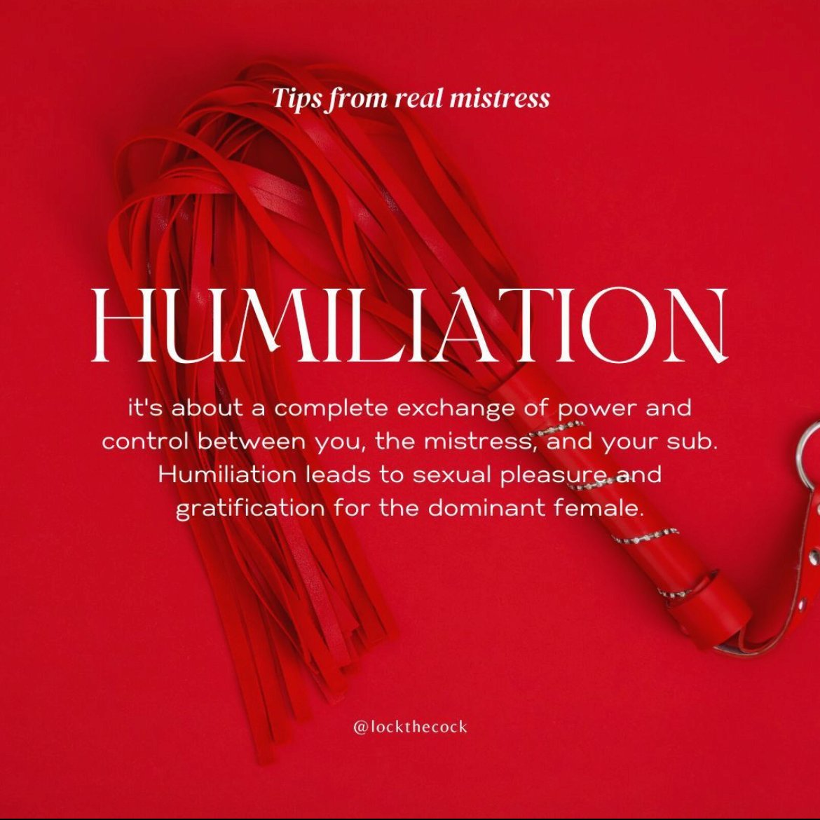 FoxtailApp's tweet image. What do you think?

Via @lockthecock 

#bdsmcommunity #humiliation #bdsmcommunity #bdsmsplay #kinkyplay #kinkydating #powerexchange #consent #rack #safewords #mistress #goddess #bdsmlife #lifestyle #yesmistress