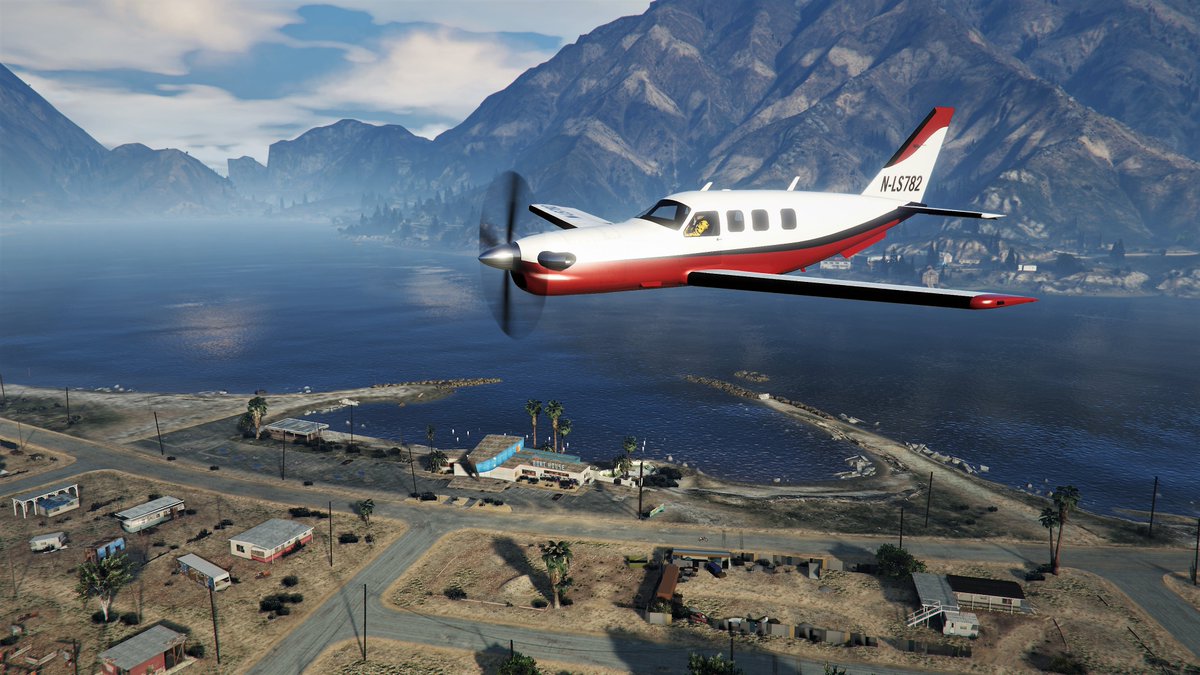 Over Sandy Shores in a Velum 🛩️

#GTAOnline #GrandTheftAutoV #VirtualPhotography #VGPUnite #RockstarGames