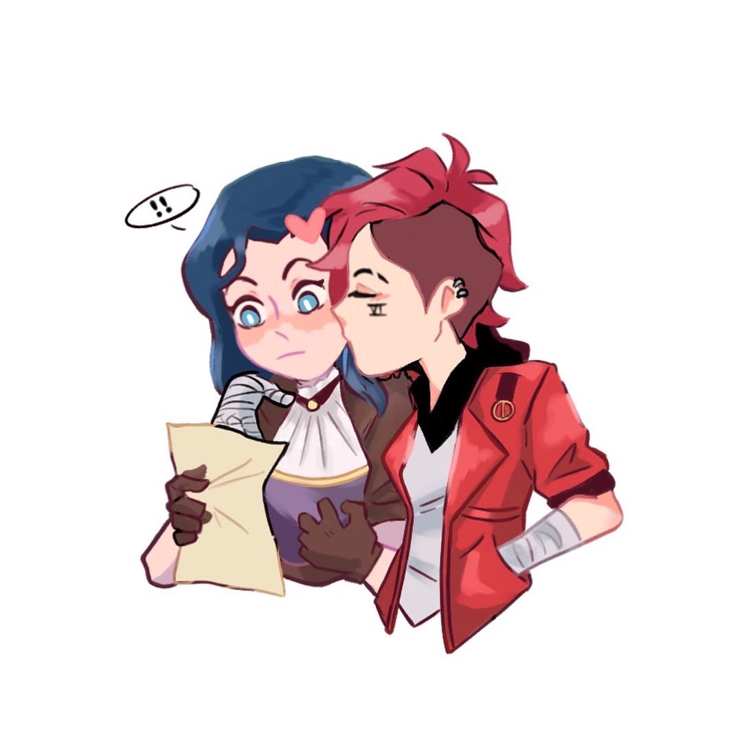 richimii's tweet photo. Solving different problems… ❤️💙
#arcane #cupcake #Caitvi #CaitlynxVi https://t.co/EKTsL0PqIu
