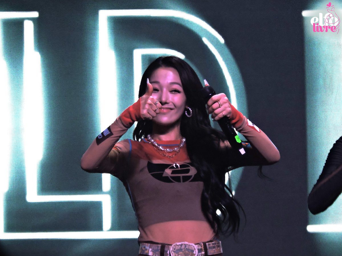 blogdaebak's tweet photo. Somin estava muito animada e interagia com o público o tempo todo. Sempre que gritávamos ela demonstrava aprovação pelo carinho recebido✨

📸 #WildKARDinBrazil | São Paulo, 22.07.2022 https://t.co/oamuRliXXA