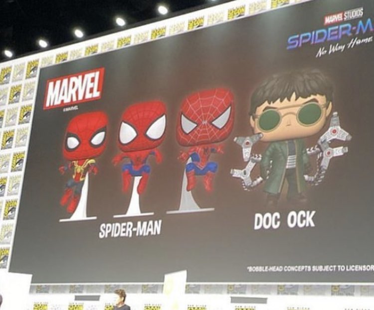 RT @funkomarvelnews: First look at Spider-Man no way Home Pops! https://t.co/yL5C4TSMfc