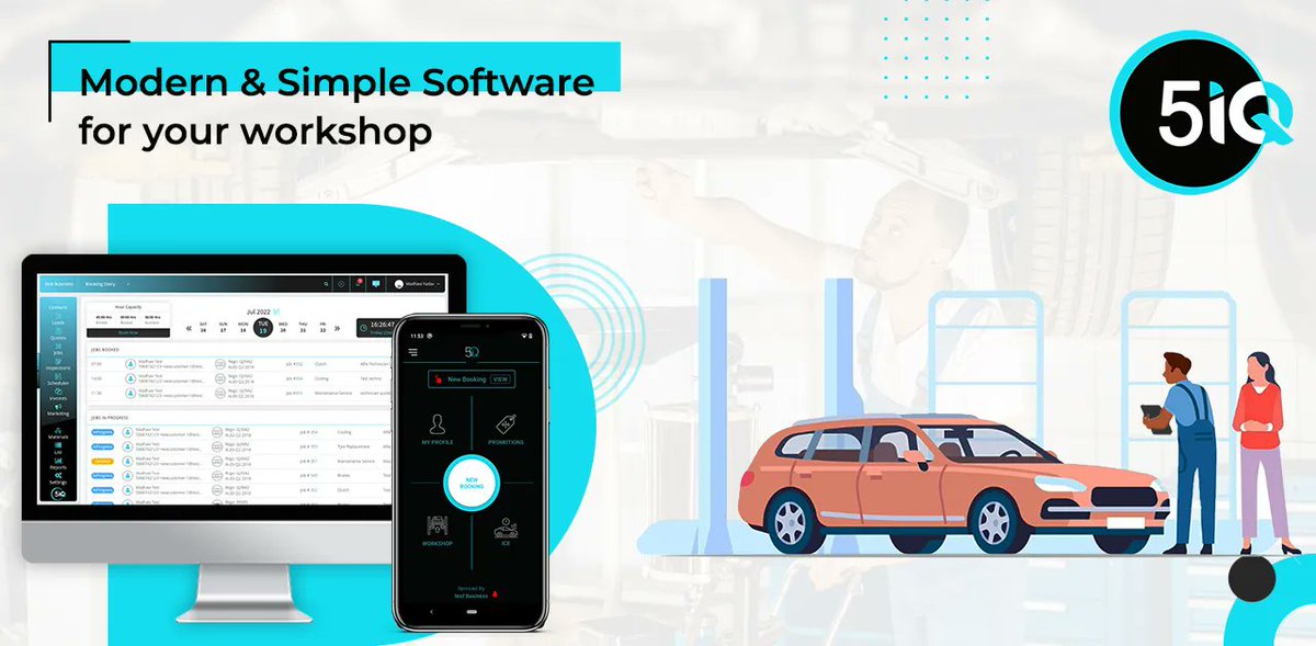 5iQ_Software's tweet photo. 5iQ is one of the best Automotive workshop software in Australia, it gives user access to all the capabilities they need to operate their business efficiently and effectively.

https://t.co/zyUcDsAkCv

#5iQ #AutomotiveSoftware #WorkshopSoftware #MechanicalWorkshop #GarageSoftware https://t.co/LCEfx2u1Xt