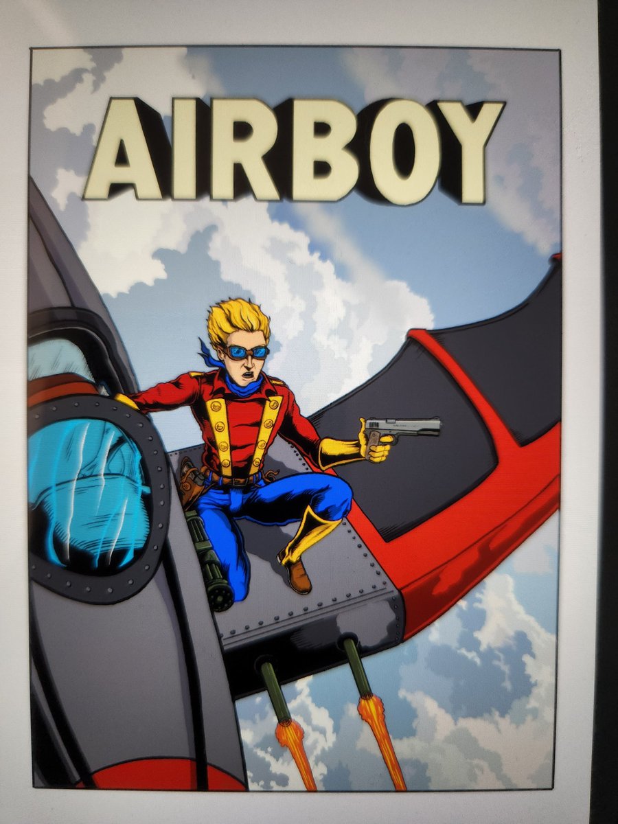 ericlkent's tweet photo. So while I have JHH at #SDCC2022 I'm at home working on the next wave of books. Announcing here now...the return of the Air Fighters in Nov from Lucky Comics. Logan Kent and Ruel Curtsinger are on writing with more creators to come and me on art. #airboy #skywolf https://t.co/qCEFFd4TYA