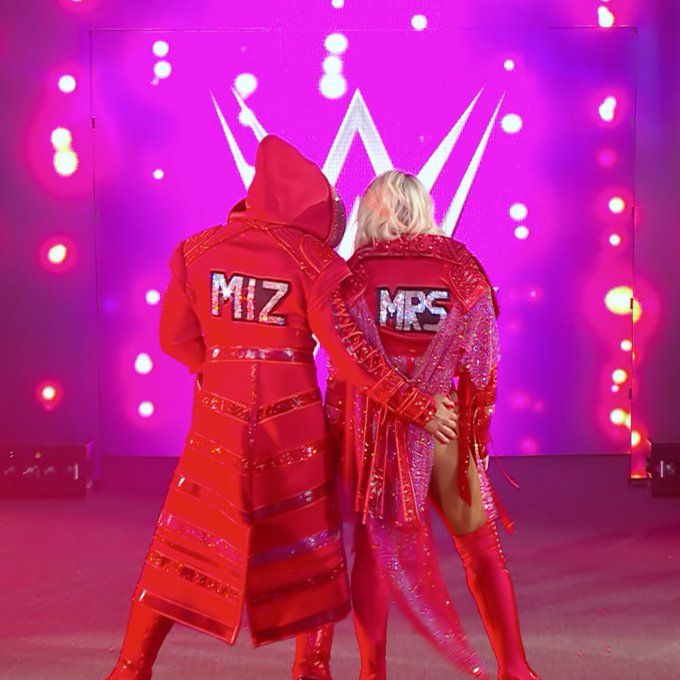 Coming in 🔥🔥 for the #MizAndMrs Season 3 finale!! TOMORROW NIGHT 11/10c on @usa_network after #WWERaw<a href="/tag/mizandmrs"class="tags">#MizAndMrs</a><a href="/tag/wweraw"class="tags"><span>#wweraw</span></a>
