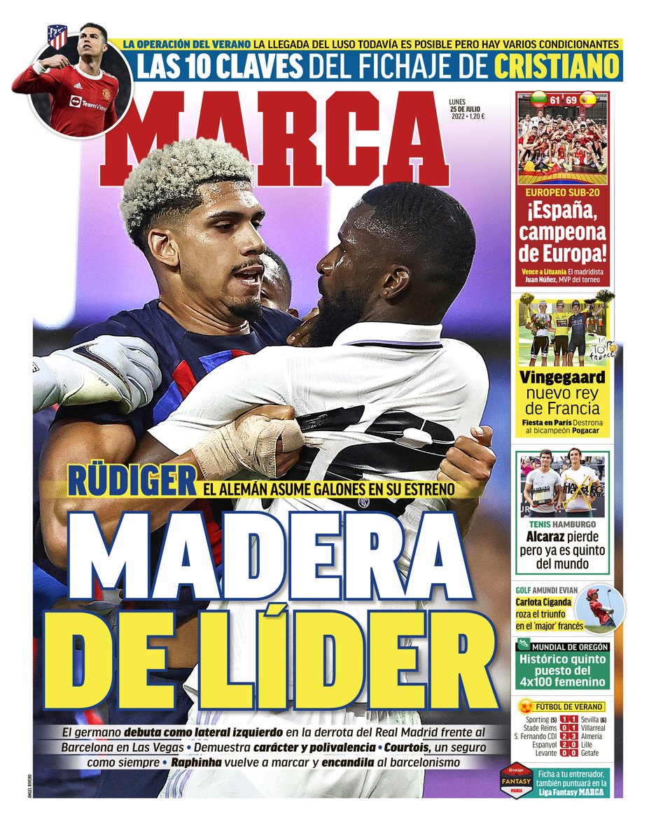 marca's tweet photo. #LaPortada Madera de líder 🗞 https://t.co/Xp9aiWHHWd