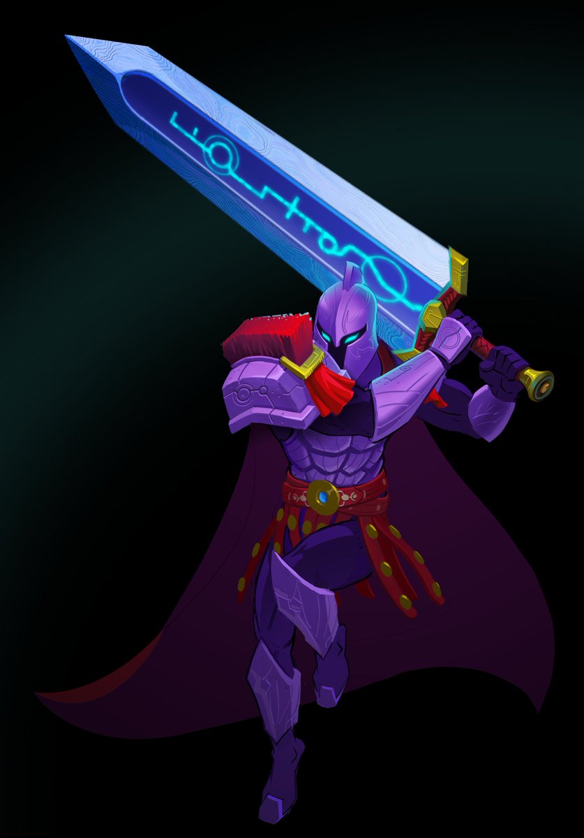 _FoolishMortal's tweet photo. New splash art for #Ultrablade from the amazing @PudgeDemon !
#indiegame #indiedevs #screenshotsaturday #art https://t.co/AsptBlsI4K