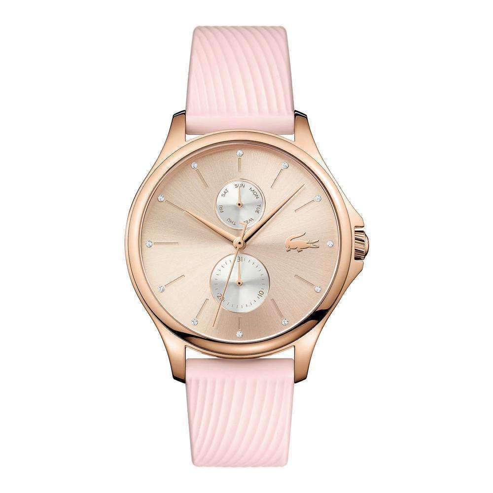 BuySalesMy's tweet image. #datedisplay #rosegold #lacostekea2001025ladieswatch #wti #quartzmovement #analoguedisplay 173.34€ Lacoste Kea 2001025 Ladies Watch Multifunctional
- Stainless steel case, rose gold colored coating, polished
- Silicone strap, pink, pin buckle
- Quartz movement, battery ope...