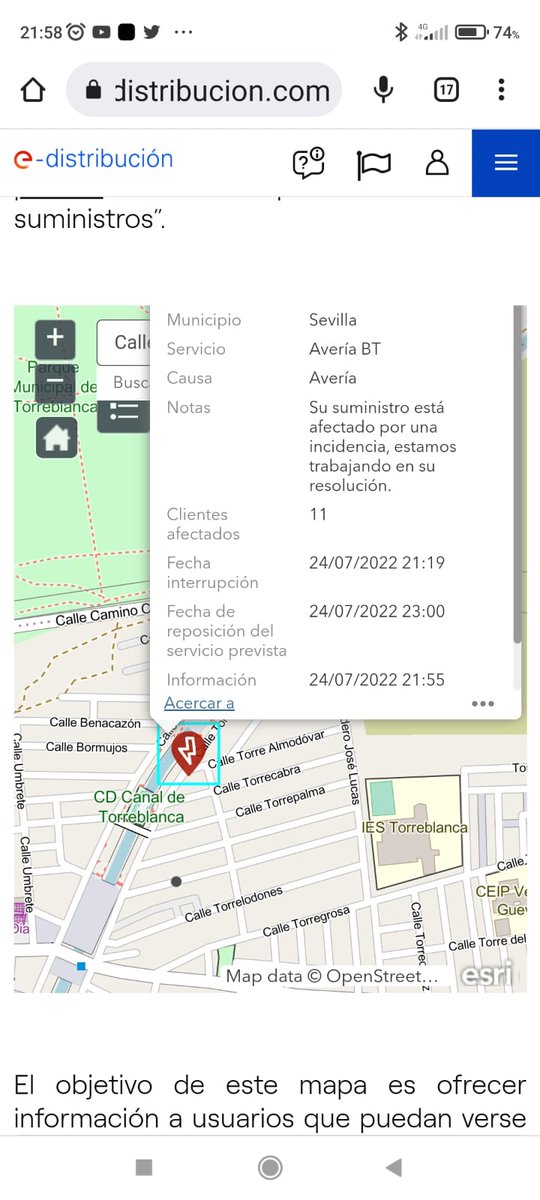 lahippii's tweet photo. #ConexionHonduras14 @ABU_2012 @Endesa  @EndesaClientes @quero_richarte ESTE ES EL JUEGO QUE TIENE ENDESA,NO EXISTE AVERIA NINGUNA, NADIE EN LA ZONA TRABAJANDO,MI MADRE ENFERMA DE ALZHEIMER 80 AÑOS,Y SEGUIMOS SIN LUZ,YO SIN MAQUINA DEL SUEÑO,NO TENEIS VERGÜENZA NINGUNA EDESA https://t.co/X9puphyyMx