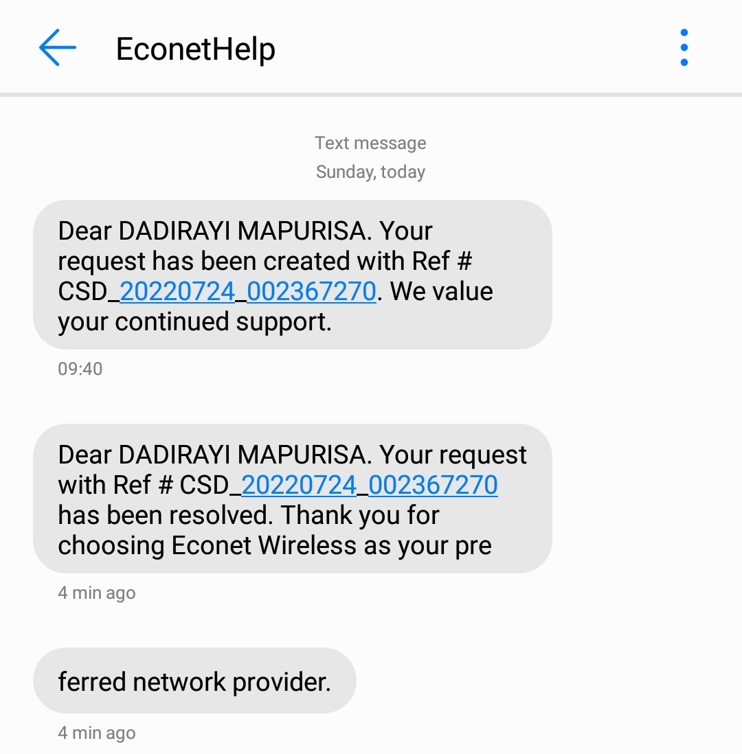 StormRoyalty's tweet photo. @econet_support Izvi hazvibetsere if mari dzacho musina kudzosa, musaite zvekuti muzoti totaurisa, I just want my money in my ecocash account zvanhasi chaiye. https://t.co/s8VGcow2Qa