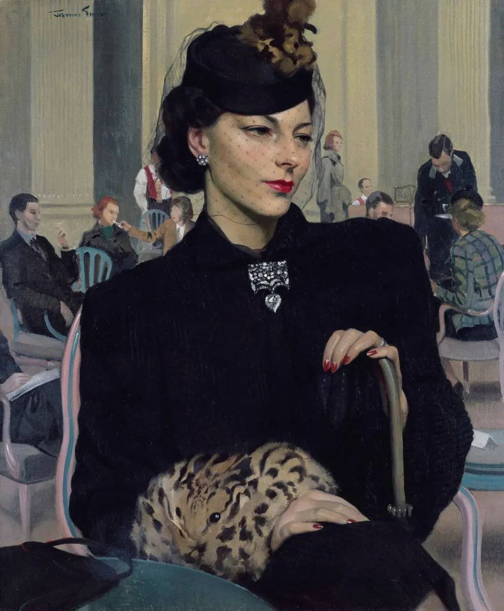 Pauline Waiting 
By James Gunn, 1939