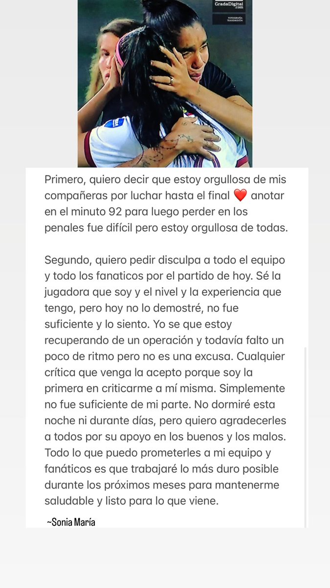 Sonia María tweet media