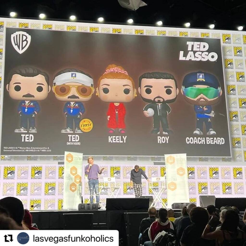 popvinylworld's tweet photo. New Ted Lasso Pops Previewed at the SDCC Pop! Talk at Hall H!
๐ธ: @lasvegasfunkoholics ! Be sure to give them a follow!
#funkofundays #funko #funkopopcollection #funkos #funkoeurope #funkopopcollection
#funko #pops #funkopopcollection #funkofundayโฆ https://t.co/JQg75HULfb https://t.co/prXijFdNcY