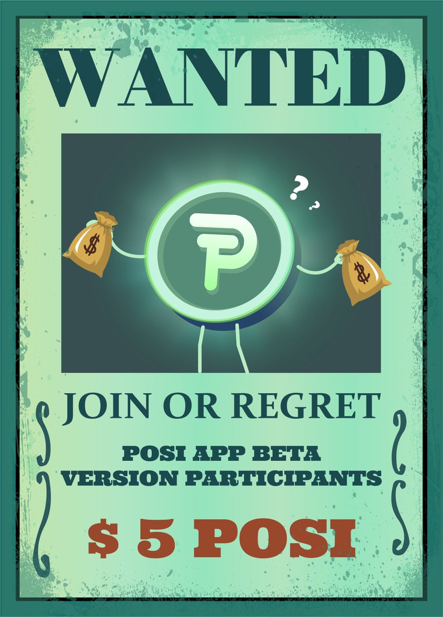 The POSI mobile app is coming, are you willing to opt-in to the beta version? 😚

If yes, register now via this link 👉 bit.ly/3Pw2yDy

Only the first 3232 users will be selected for this program and the reward is 5 POSI/ person 😉

Register now or regret it ‼️