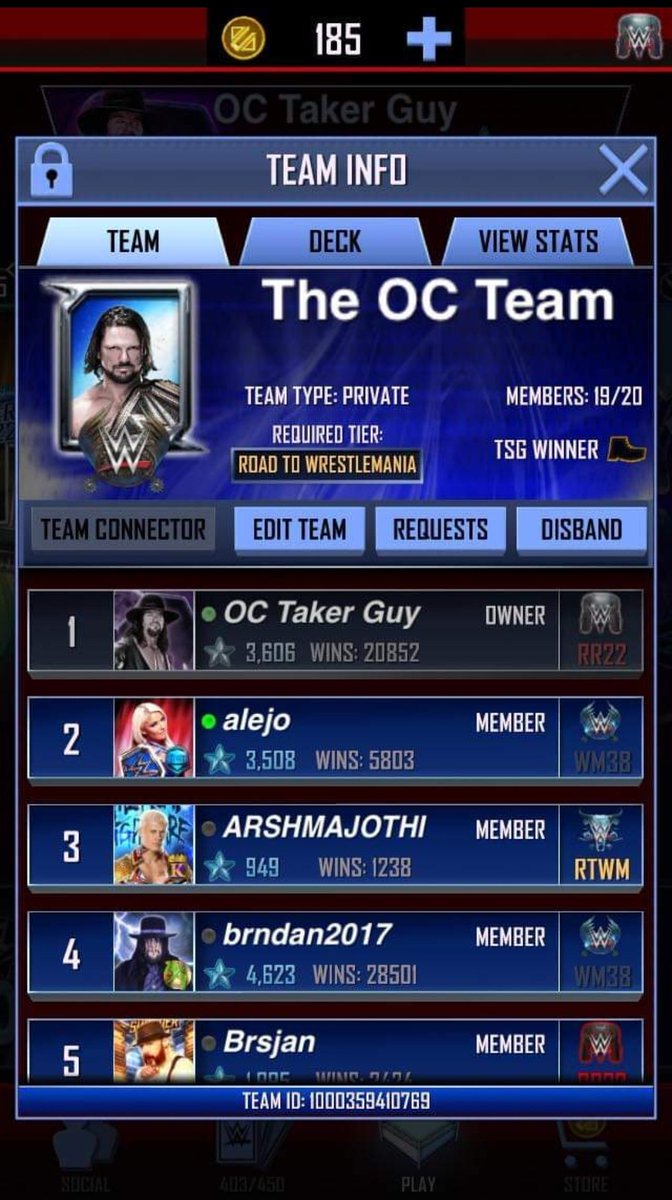 Making progress on my first week back on #WWESuperCard after 10 months break. Also @theocteam_sc is back...