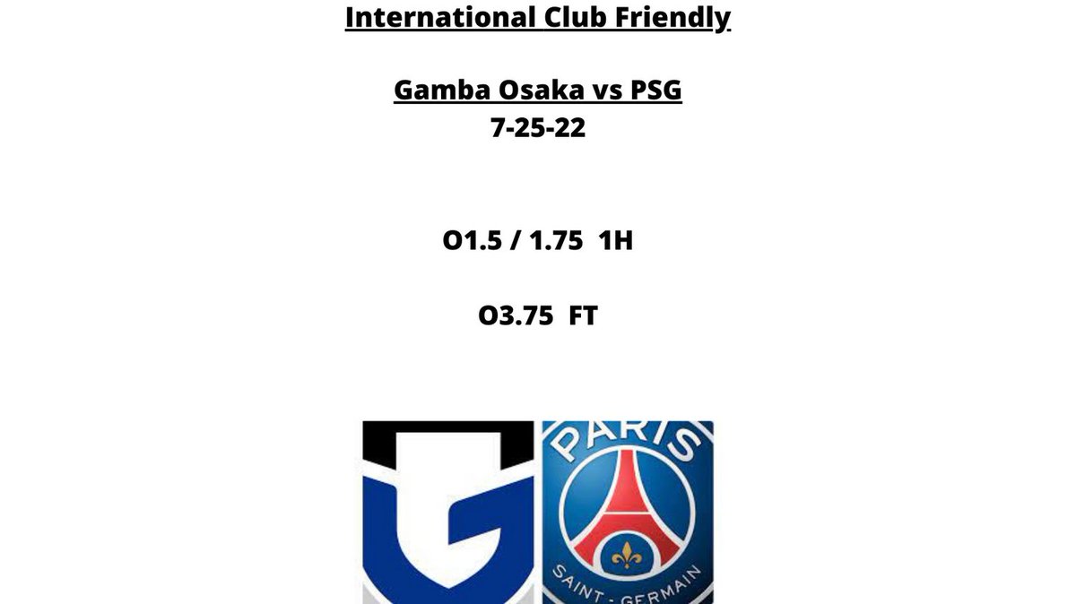 ROICapper1's tweet image. Show Support By Hitting The Like Button or Retweet. 👊🙏  

#Internationalclubfriendly #psg #gambasaka #sportsbettingtips #sportsbets #soccer #sportsbetting #liveplays #sportsbettingtips #sportsbet #neymar #mbappe