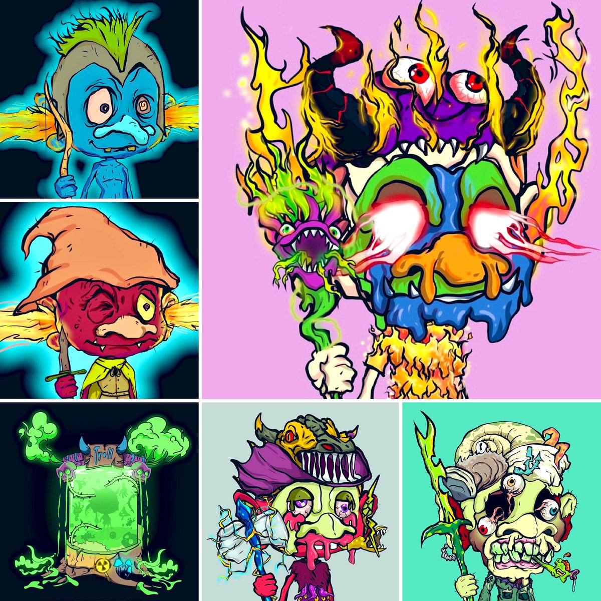 Troll Mutation is in 3 days! 🧪 Join the Troll Fam while the floor is low! 💣💥🤓 Just 235 Trolls available under 1 ETH at the moment! 🔥Where is my #TROLLFAM #trolltown #mission77 <a href="/troll_town_wtf/">Trolltown.wtf</a> 💣💥🚀