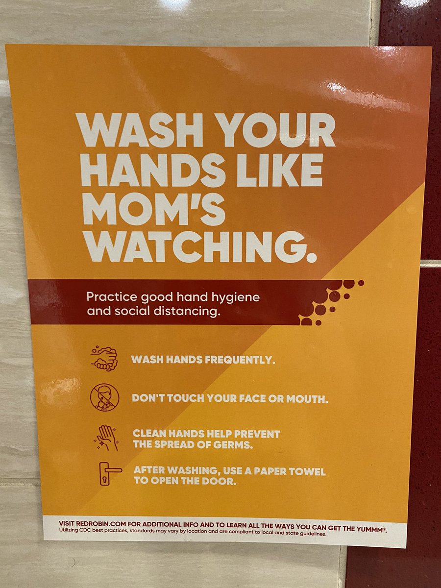 Intensive mothering expectations on full display at <a href="/redrobinburgers/">Red Robin</a> - aren’t dads also interested in clean hands?