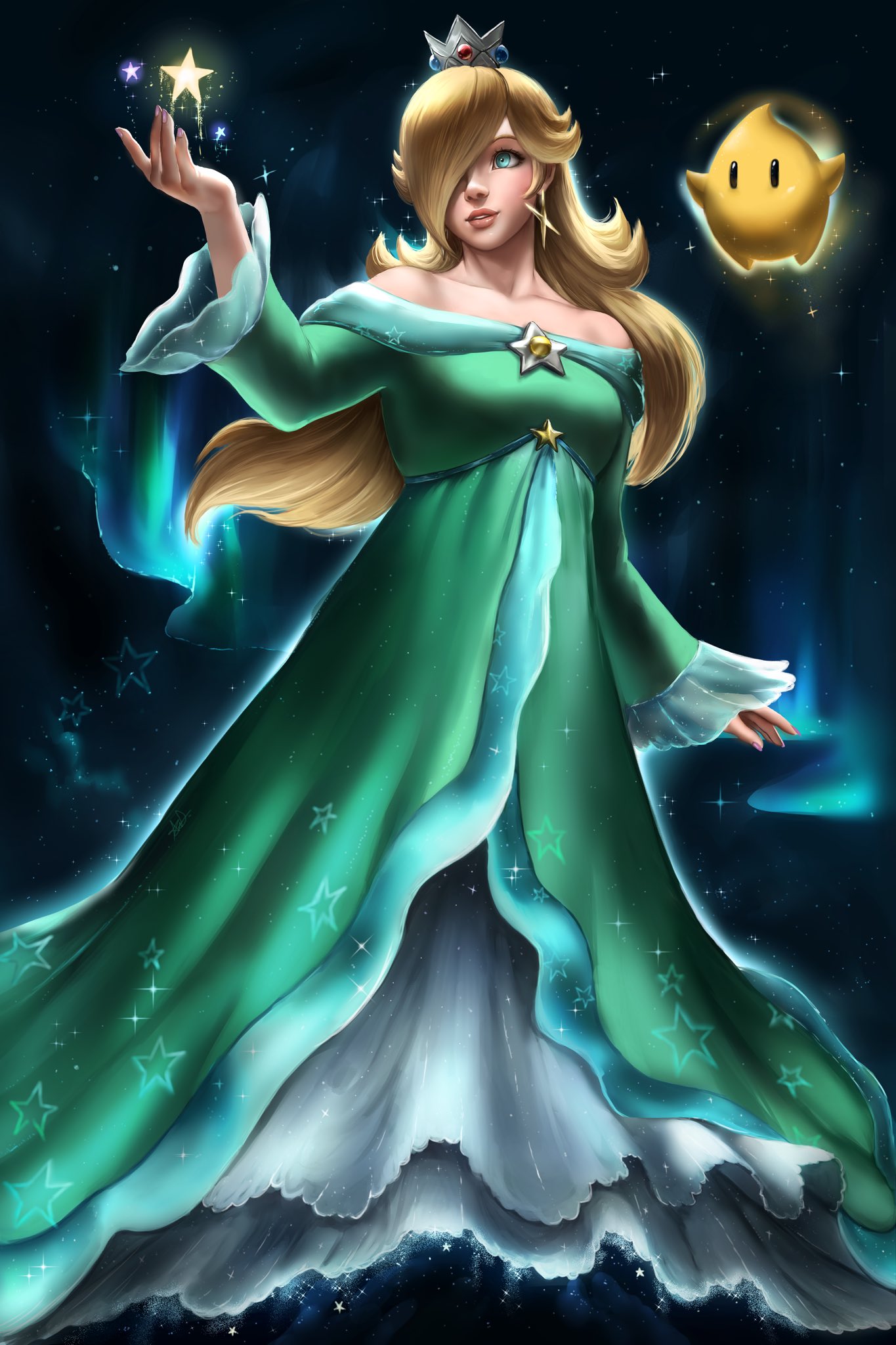 GameProdigy on Twitter: "RT @domo_donutz: Rosalina. 💫 #Rosalina #fanart  #supermario #nintendo #digitalart #digitalpainting #CLIPSTUDIOPAINT  https://t.co/wVs5n6RmNa" / Twitter