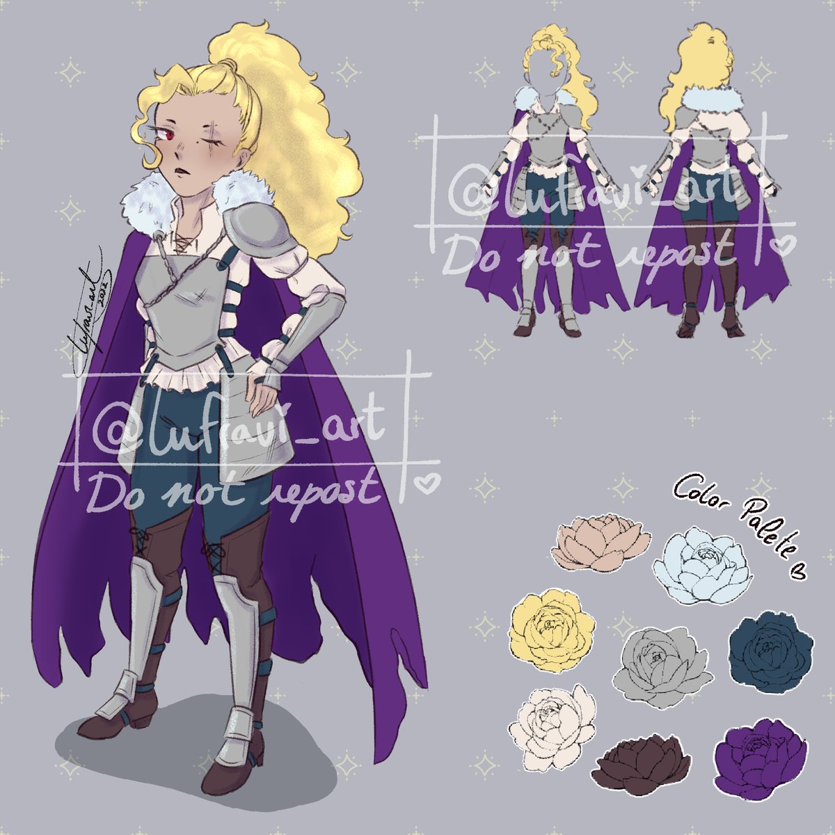 After a long time I'm back with adoptables. She is a knight, if you are interested in her:
ych.commishes.com/auction/show/1…
#adoptables #adoptable #knight