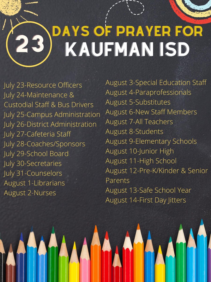 KaufmanLions's tweet photo. Kaufman ISD 🙏🙏🙏 https://t.co/uRZcTO4DNN