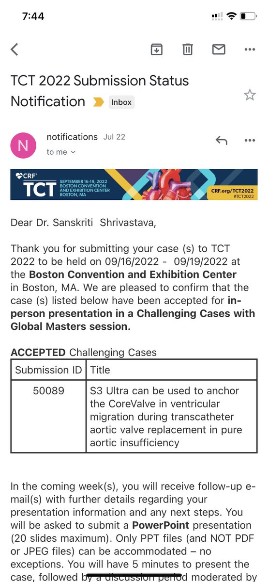 Guess I’m going to #TCT2022 this summer!! Boston calling….😁 #WIC #CardioTwitter @WomenAs1
