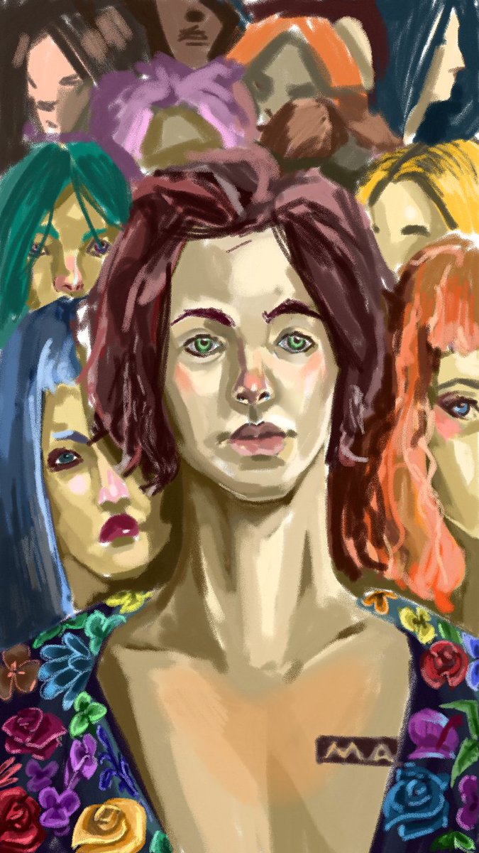 Who knows where they went, maybe they managed to find what they were looking for.
🌻
🌻
🌻
#digitalpainting #NFTCommunity #PeoplesLove #confused 
Available now on opensea.io/collection/ana…