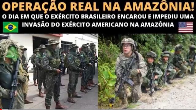 LDIAMARIAGES2's tweet photo. “A AMAZÔNIA 🇧🇷 É NOSSA” AQUI NÃO É CASA DE MÃE JOANA, AS ONÇAS GUARDIÕES GUERREIROS ESTÃO SEMPRE DE PRONTIDÃO, SE ENTRAR VAI SANGRAR!
#SELVAAA🇧🇷
OPERAÇÃO SURUMU: O DIA QUE EXÉRCITO BRASILEIRO E FAB IMPEDIRAM INVASÃO M... https://t.co/SPrdJq6vv1 via @YouTube https://t.co/RuT2r2KB5P