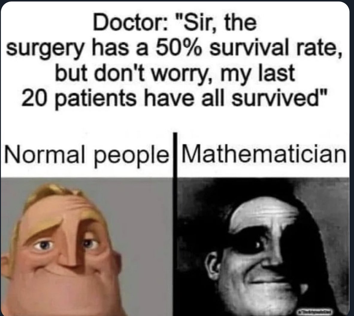 This meme might not be as simple as you think.

Most people get this one wrong.

Read this thread if you want to be one of the few that gets it right.