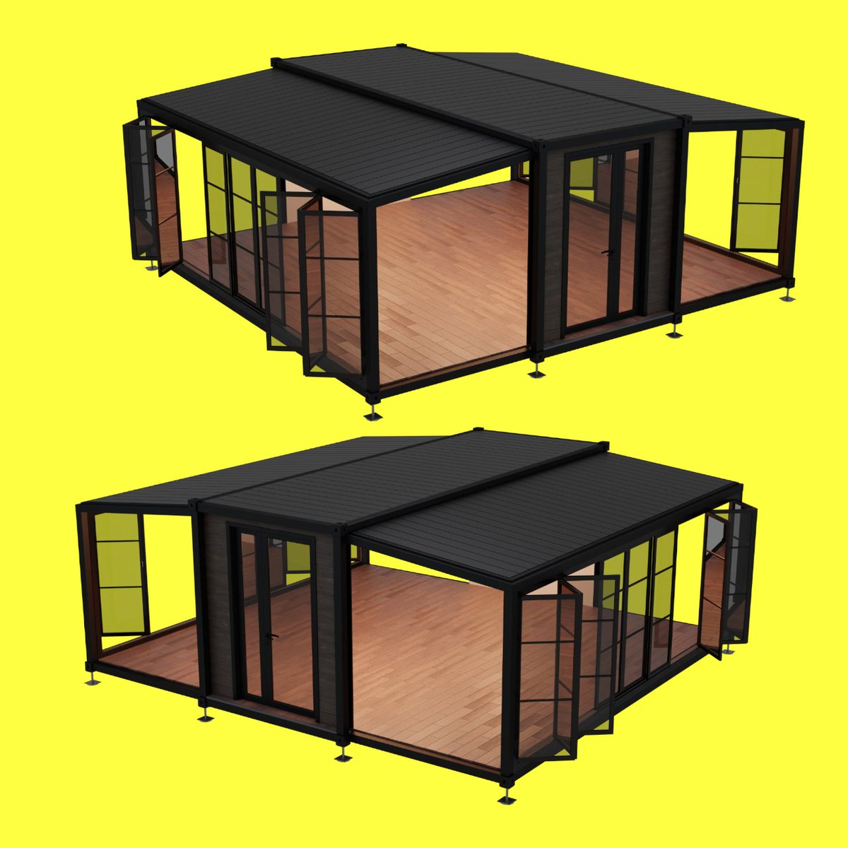 #منازل _مكاتب_غرف_فندقيه
قابلة للتوسع سهلة النقل والتركيب .. ويمكن رفعها للأسطح بسهوله .. التفصيل حسب الطلب