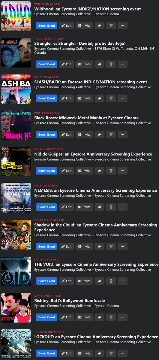 ok, fine we're back!
<a href="/TorontoIFC/">Toronto Indigenous Filmmakers Collective</a> <a href="/BloordaleCIA/">Bloordale CIA</a> <a href="/bloordale_robot/">The Bloordale Robot</a> <a href="/Full__Power/">Toronto Night Out</a> <a href="/livebloordale/">discoverbloordale</a>