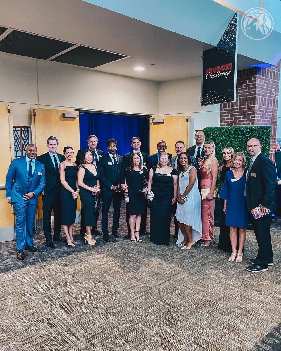 Timberwolves's tweet photo. Thank you Federated Insurance for a special night benefiting @BBBSA!

#FederatedChallenge https://t.co/v17CtK7ois