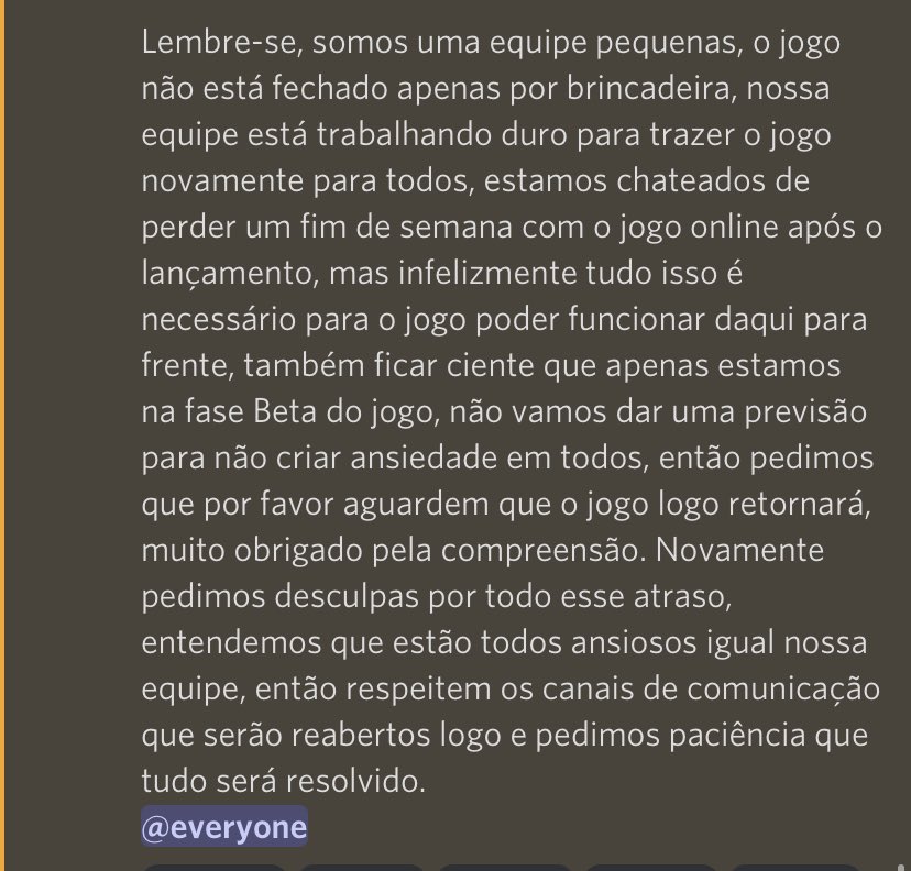 minimaniatrocas's tweet photo. Atualizações da equipe do @MiniManiaApp sobre  a manuntenção https://t.co/oCi5vkRkkz
