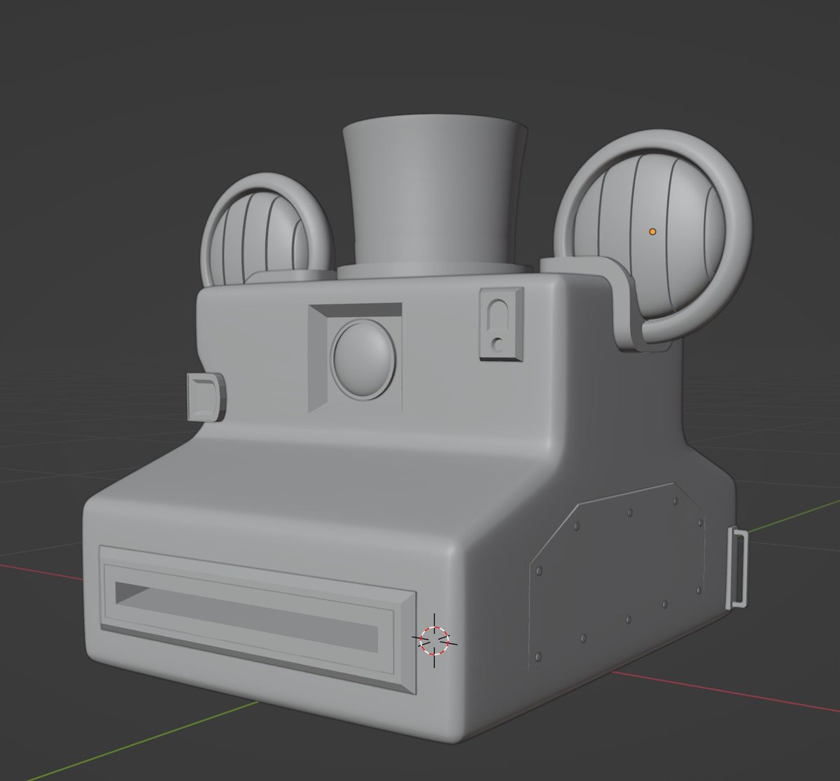 daregularsauce's tweet image. I have finished my printable fazcam model I’ve been working on for the past week

I tried my best to capture all the little details on the screws and hatches and hopefully when I print one out I don’t lose those details in the layer lines!