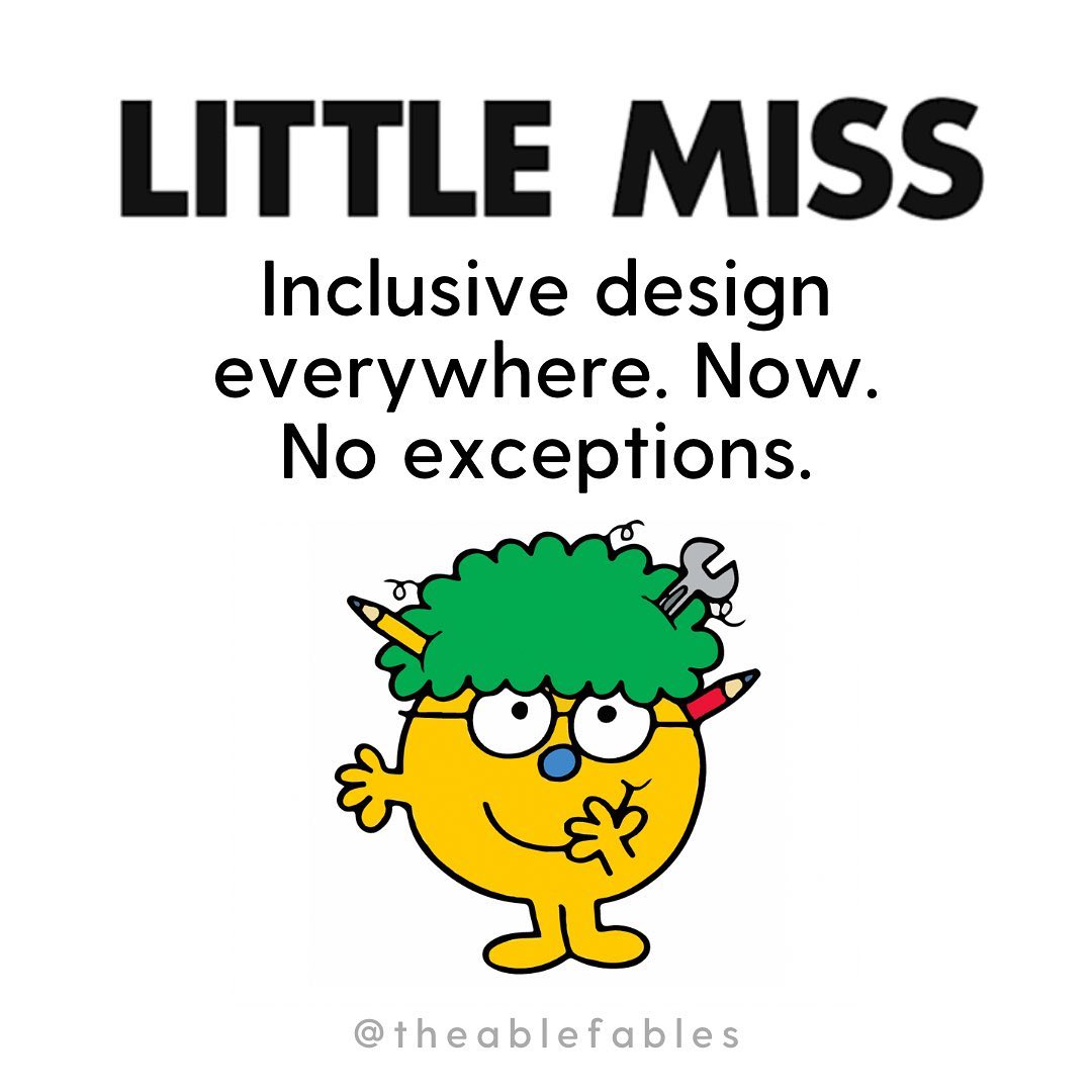 eastersealshou's tweet photo. Yes, yes, YES! What #LittleMiss best fits you or would you add?? Check them all out on @theablefables https://t.co/CafKFjsO3O
#LoveTheDifferences #InclusionIsTheFuture #Accessibility #Advocacy https://t.co/ZH07Gn6G2k