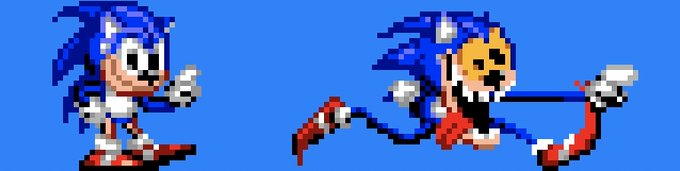SwappyBlue🏎 Icon Commissions ON HOLD! 4/10 on X: More SegaSonik Hero/Anti- Sonic.exe concepts showing off Nix's version of Hill. The world of Nix is  like dreamcore-based, as I think fits the idea of