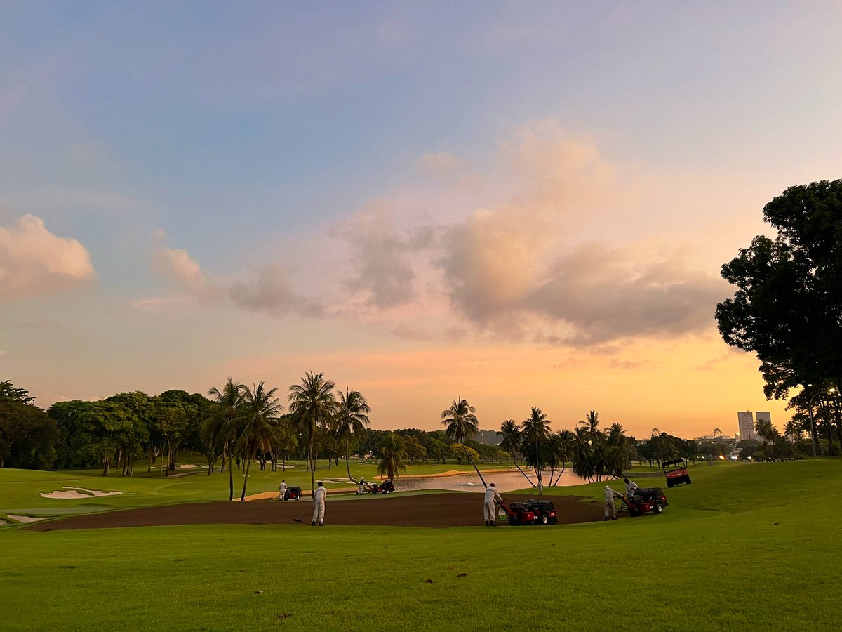 RThompsonTurf's tweet image. What a morning to start coring