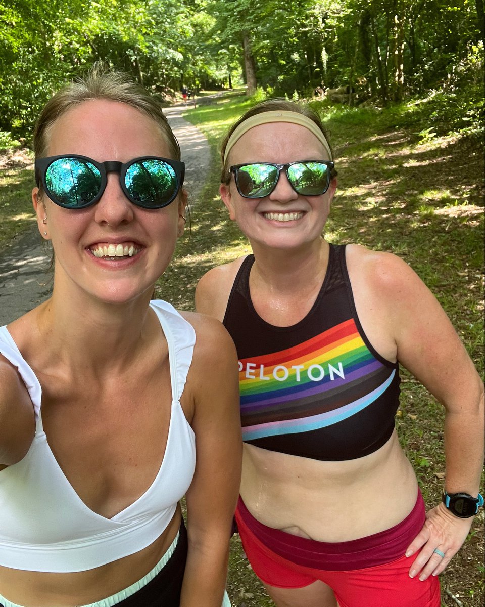 Reflecting on how much better summer running is with a good friend! The best kindness you can show yourself is to surround yourself with people who bring out the best in you. #kindnessisdopeBR #bibchat <a href="/Knockaround/">Knockaround® Sunglasses</a>