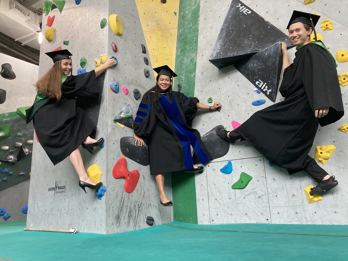 Celebrating with <a href="/UAlbertaREES/">Resource Economics & Environmental Sociology</a> <a href="/UofAALES/">UAlberta Faculty of ALES</a> grads at today’s special convocation for 2020 and 2021 grads. Movin’ on up! Congrats!